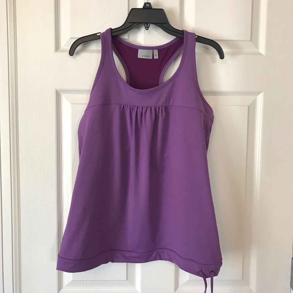 Athleta Racer Back Support Top